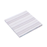 CraftsFabrics 2,5'' x 44'' Floral & Checkered 42Pcs Charm Pack Tissu prédécoupé 100% coton pour quilting, scrapbooking, couture, patchwork